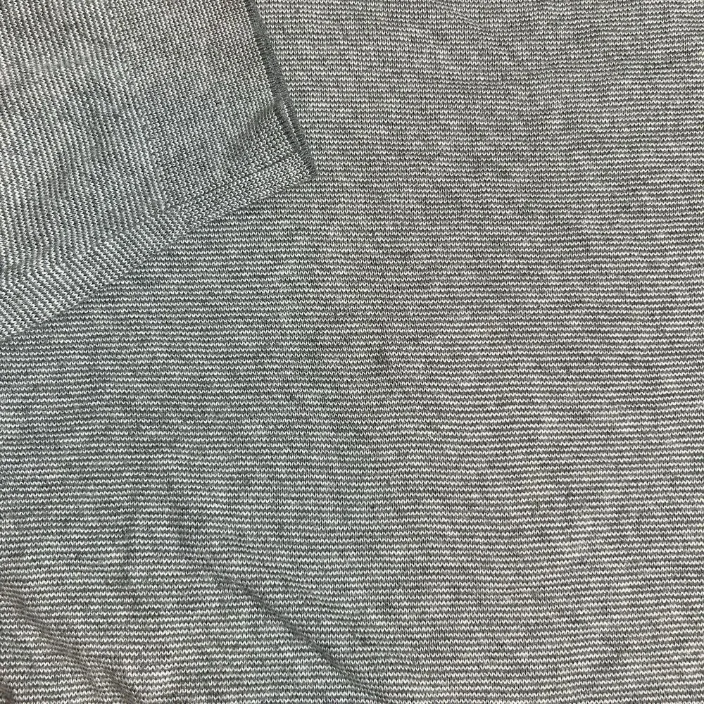 Banana Republic Men's Large Premium Luxe Yarn Gray Long Sleeve Sweater Crew Neck